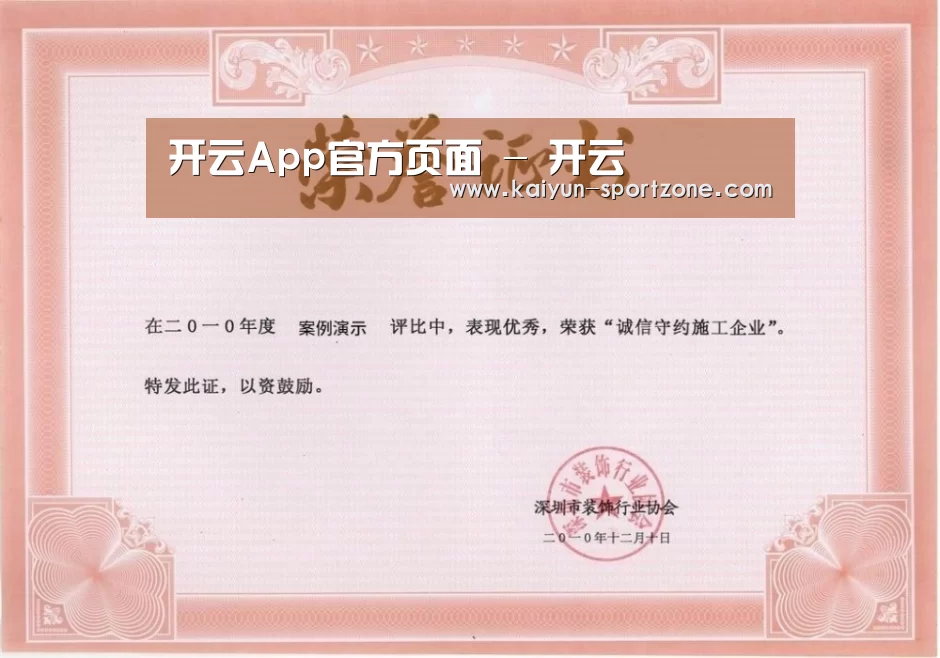荣誉证书二